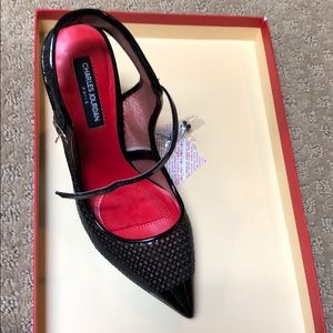Charles Jordan size 7 patent leather pumps